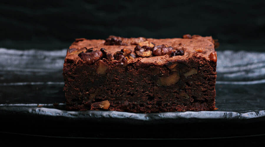 Double-choc brownies Double-choc brownies
